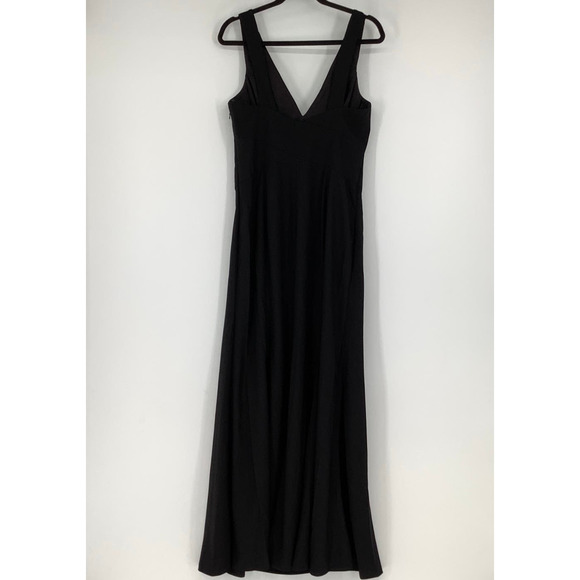 NEW Dessy Collection Sze 10 Sleeveless Trumpet Gown Black Dress $248 msrp I22-12 - Picture 4 of 10